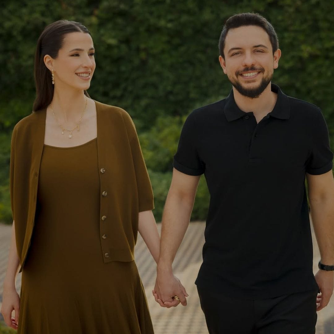 Hussein de Jordania felicita con esta imagen a su mujer, Rajwa, en el día de su 31 cumpleaños 