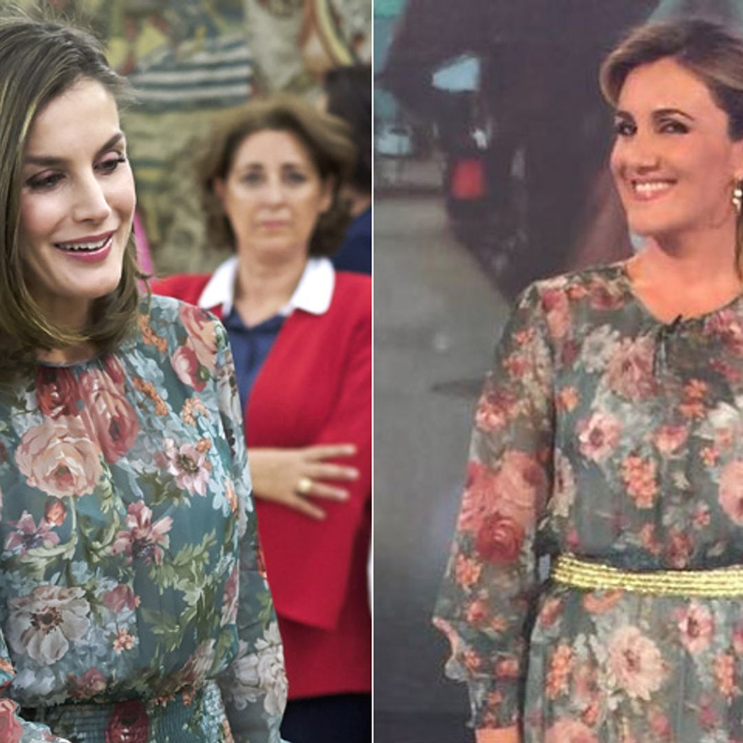 Doña Letizia y Carlota Corredera, los detalles de una coincidencia muy 'real'