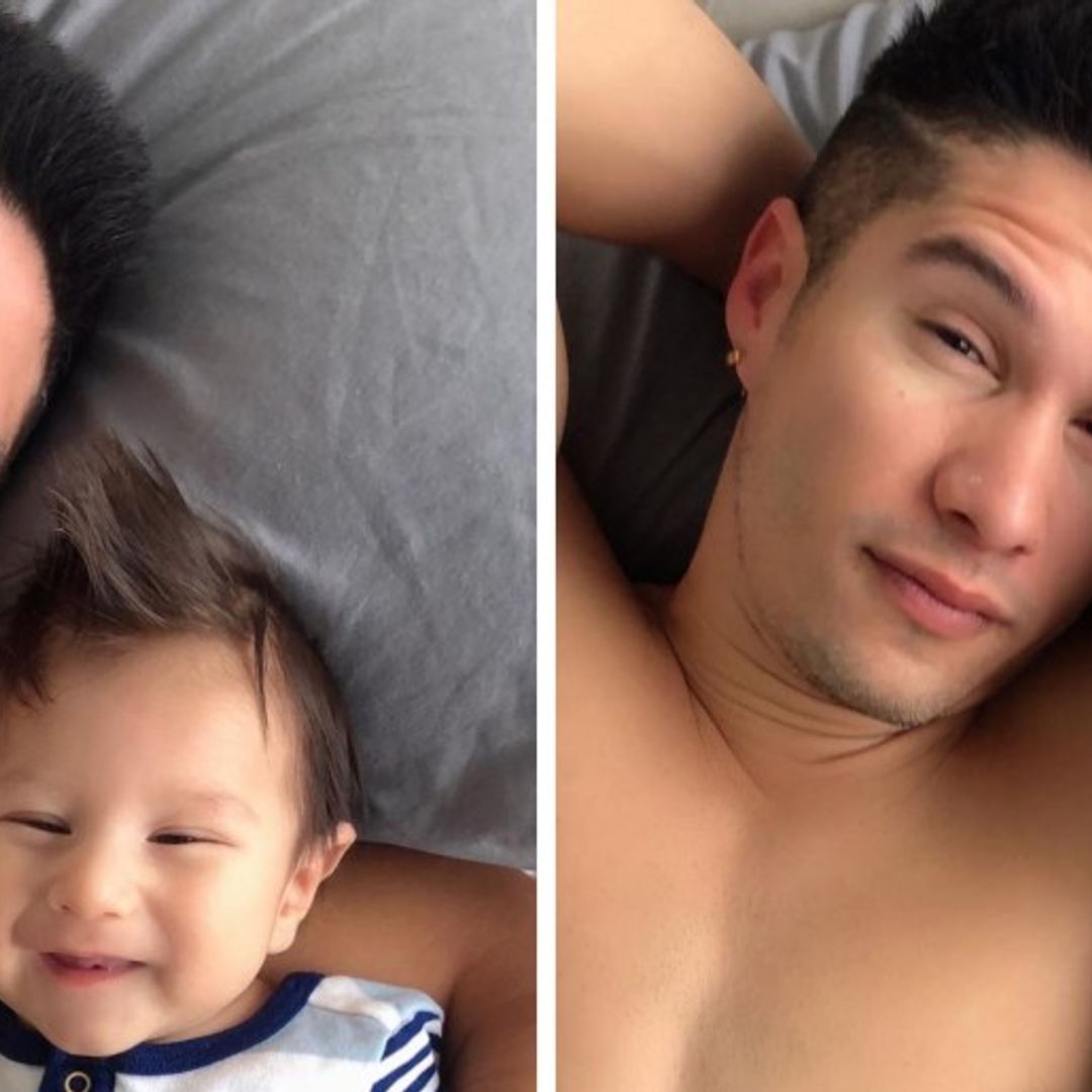 Así han sido los primeros días de vida de Lucca, el hijo de Chyno Miranda
