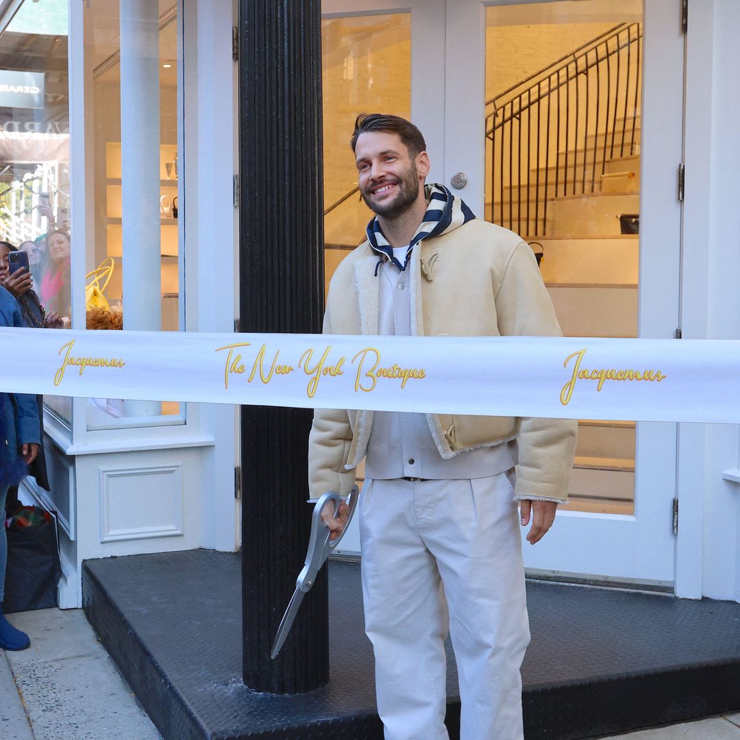 Jacquemus en la apertura de Soho.