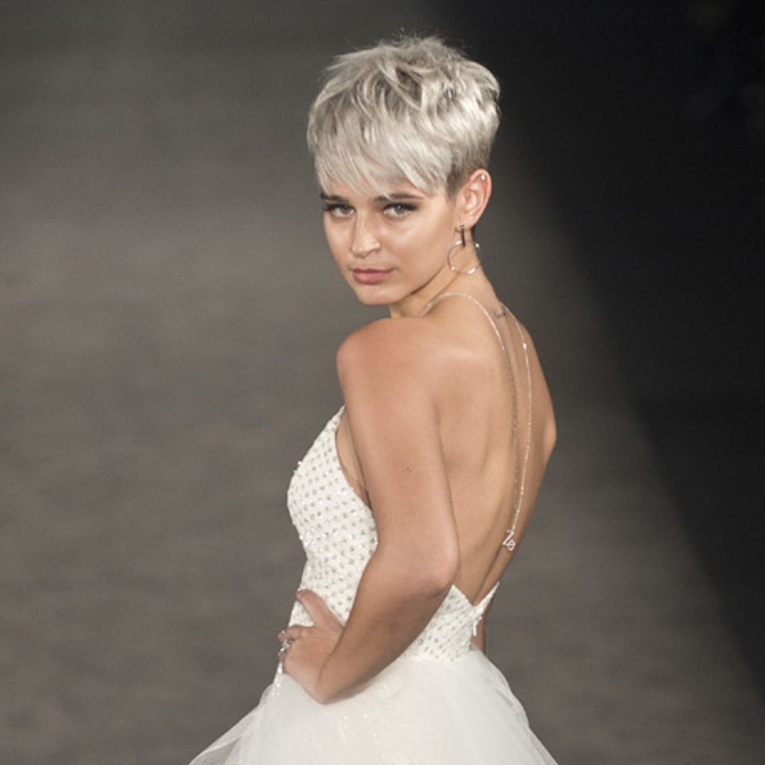 Laura Escanes vuelve a vestirse de novia tras su boda con Risto Mejide