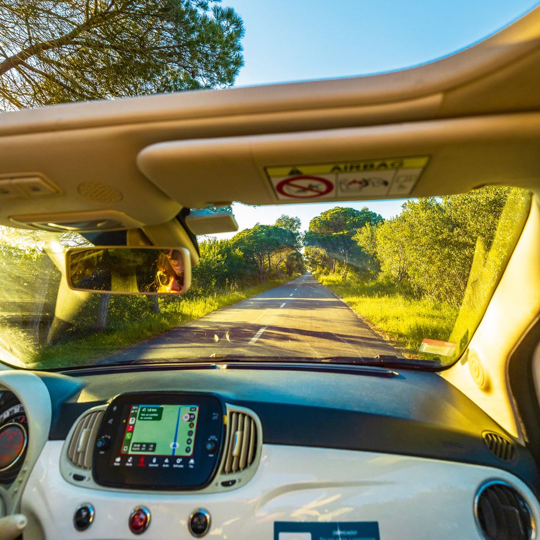 Al volante por Vila Nova de Milfontes, Alentejo, Portugal