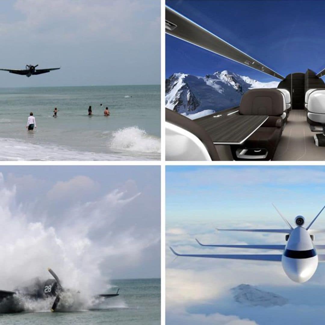 Vuelos increíbles: del impresionante amerizaje de un clásico a los aviones del futuro