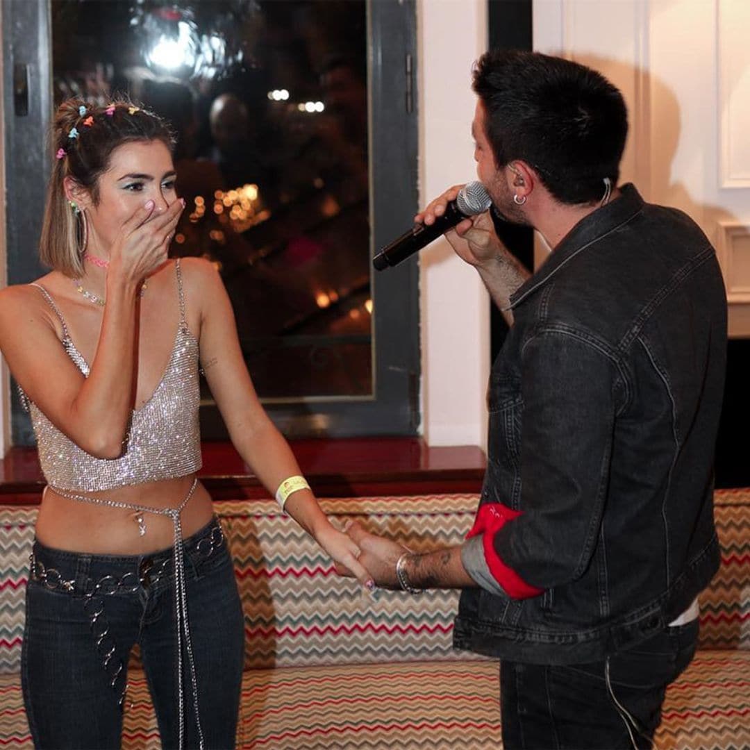 ¡No se lo esperaba! Álex Ubago sorprende a Anna Ferrer en su cumpleaños
