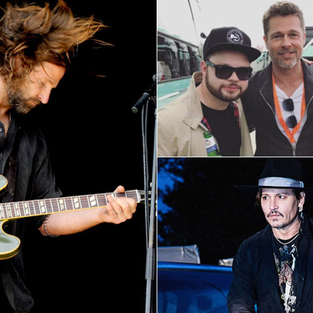 Bradley Cooper, Brad Pitt, Johnny Depp… ¿Qué llevó a estos 'hollywodienses' a Glastonbury?
