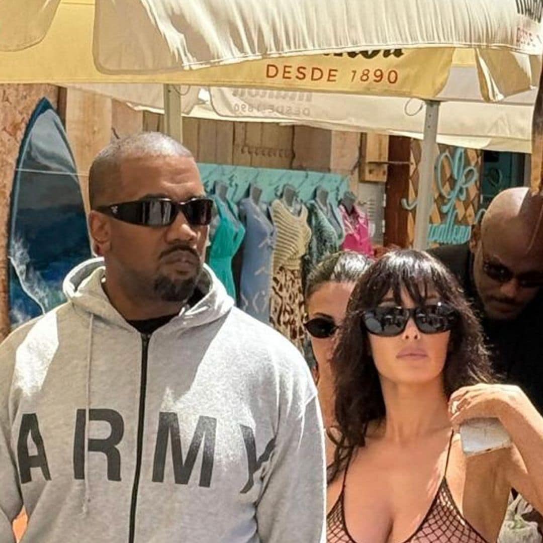 Kanye West y Bianca Censori reaparecen en Mallorca con gestos de reconciliación y muy poca ropa