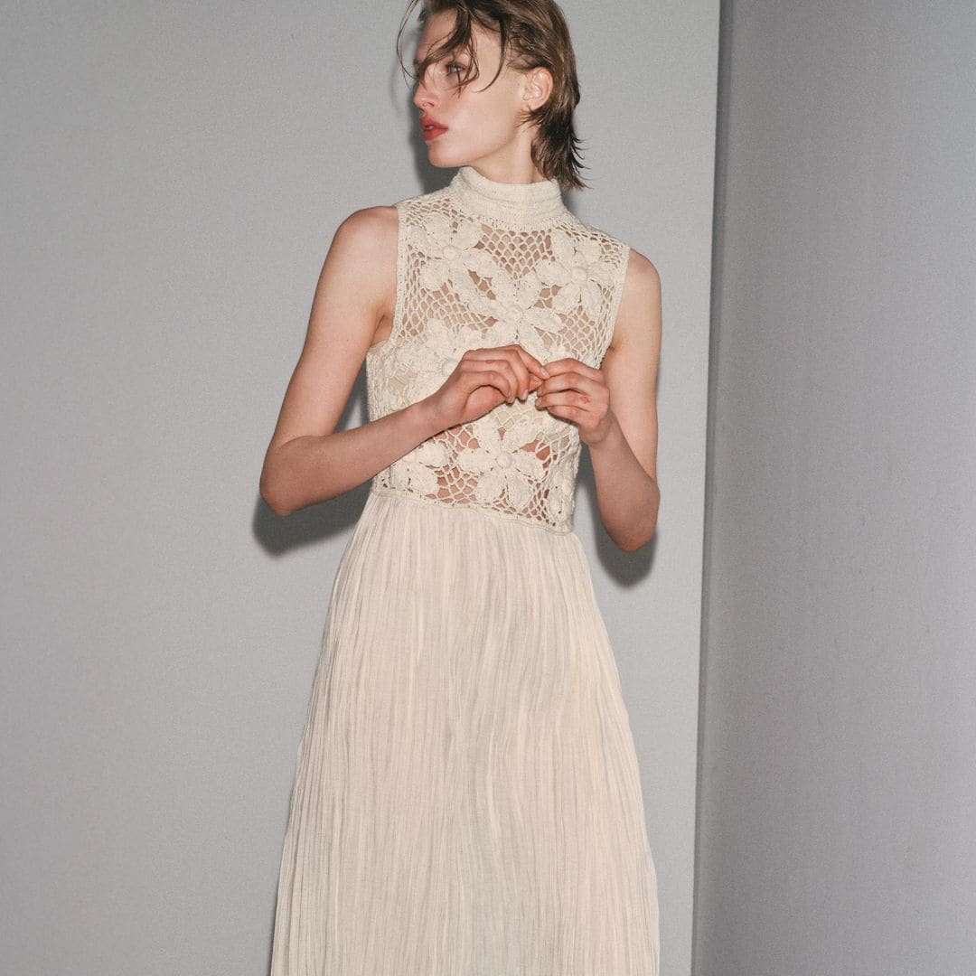 15 vestidos de Zara que parecen de lujo y son perfectos para una novia que se case por lo civil