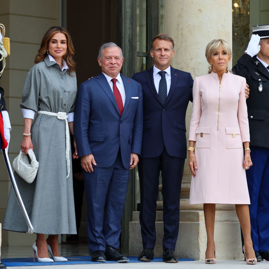 Abdalá y Rania de Jordania arrancan en París una gira relámpago: su 'maratón' de 3 países en 1 semana