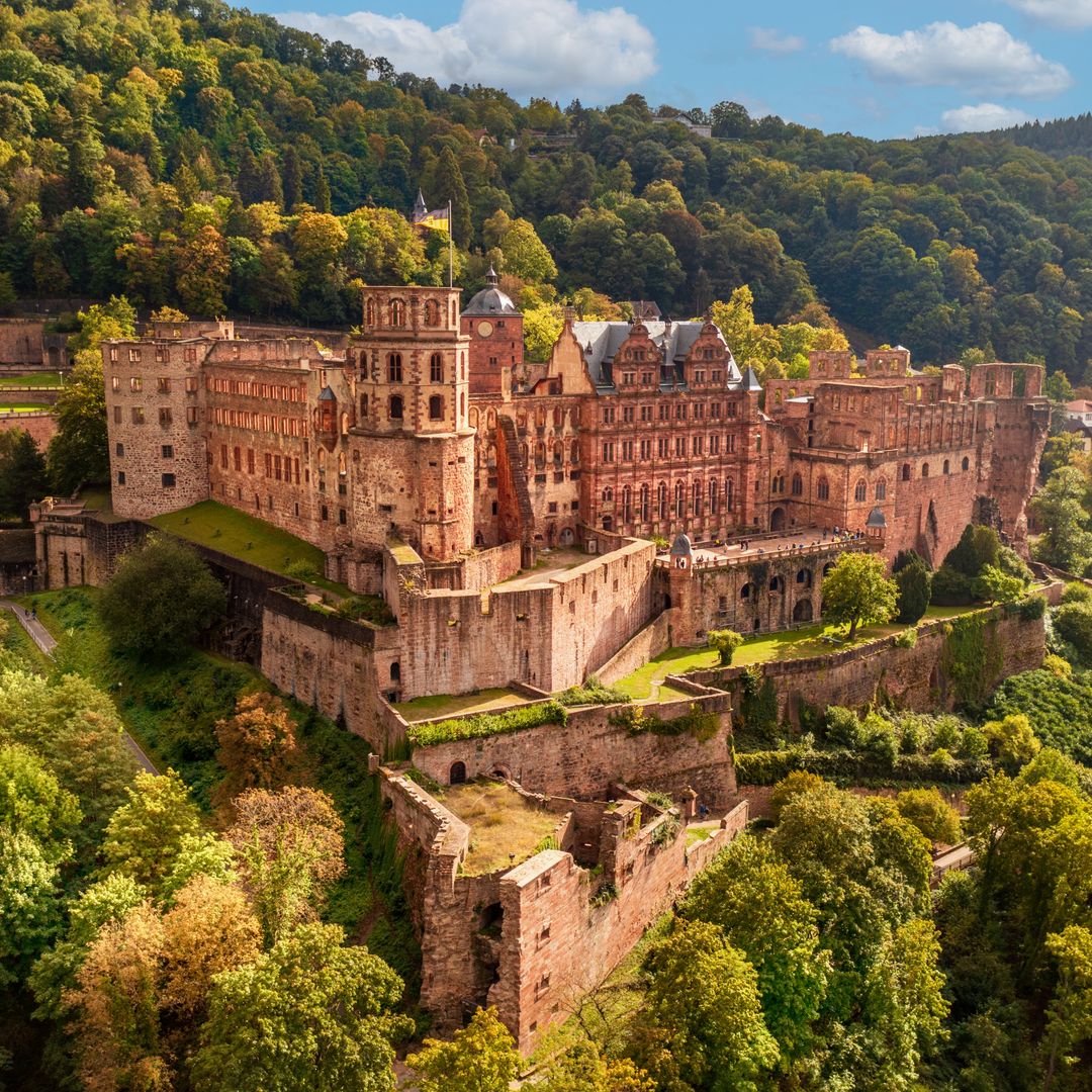 Castillo de Heidelberg, Baden-Wurtemberg, Alemania