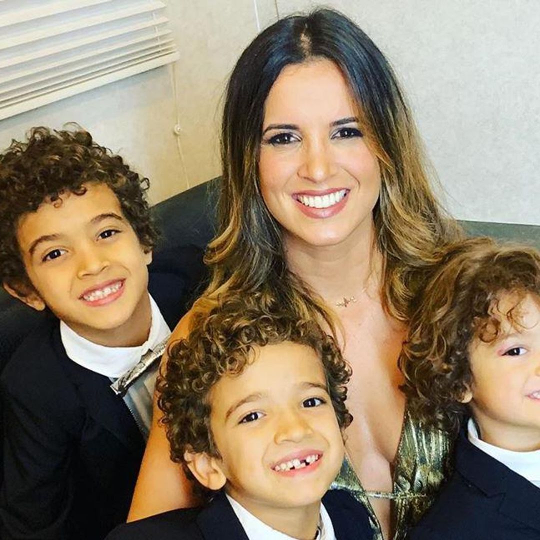 Inger Devera, mamá de los hijos de Nacho, da la bienvenida a un nuevo integrante de la familia