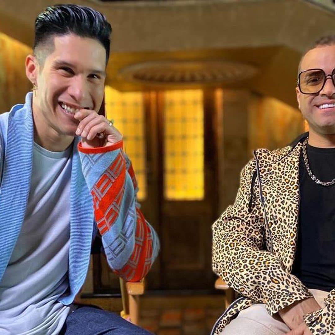 Así fue el emotivo reencuentro entre ‘Chyno’ Miranda y Nacho Mendoza