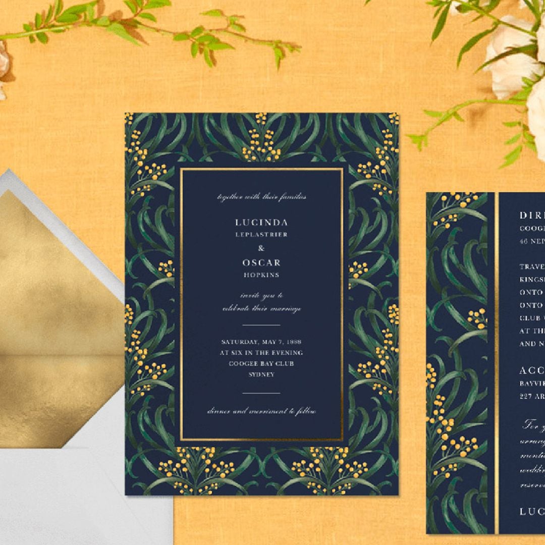 Invitaciones digitales de lujo con las que sorprender a tus invitados