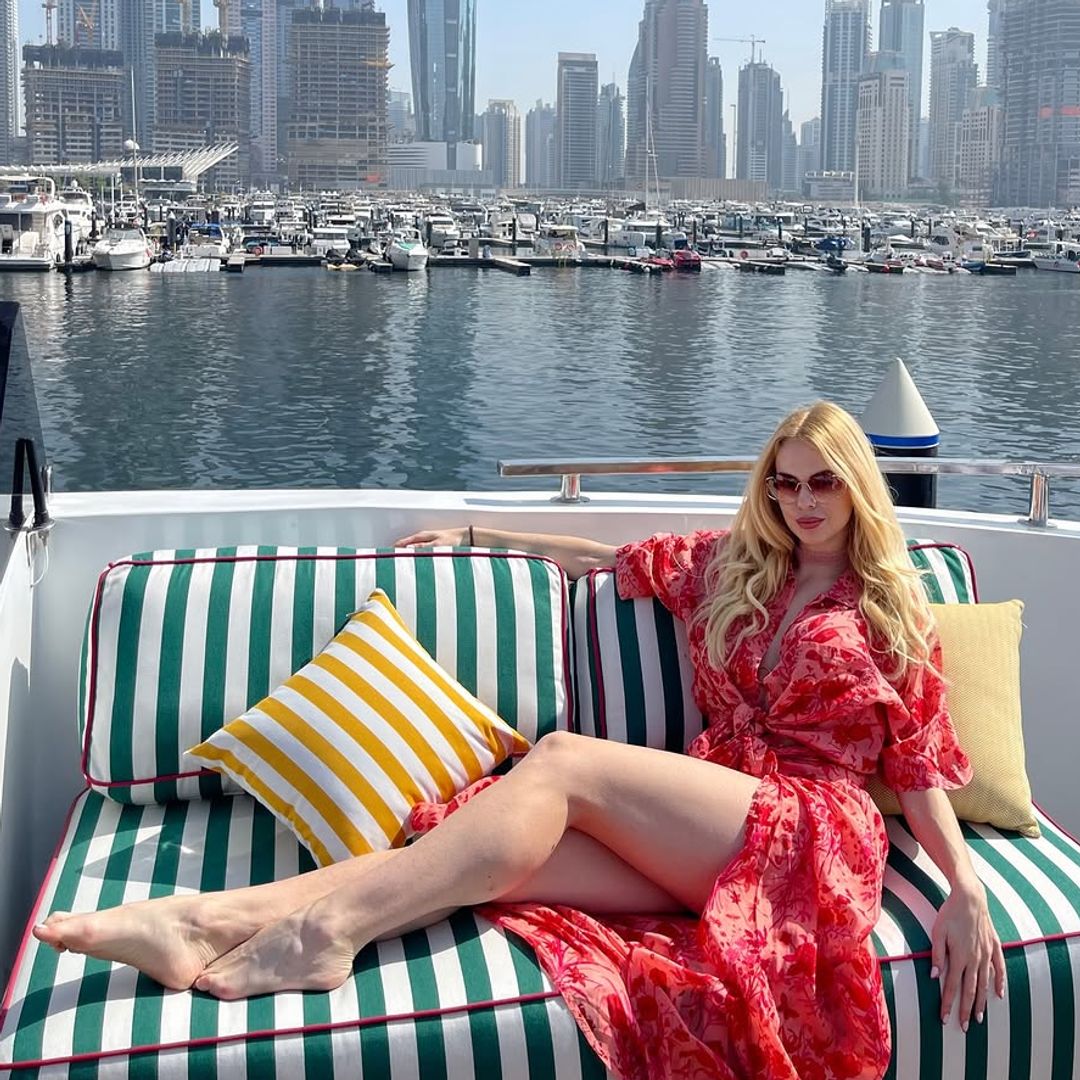 Drusilla Gucci, durante unas vacaciones de ensueño