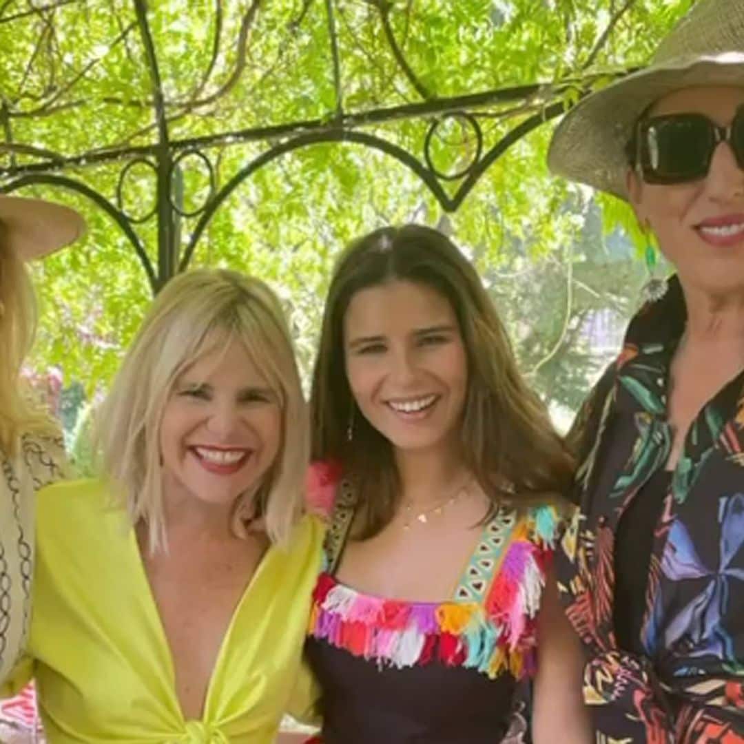 La fiesta flamenca de Eugenia Martínez de Irujo junto a su hermano Cayetano y numerosos amigos en Liria