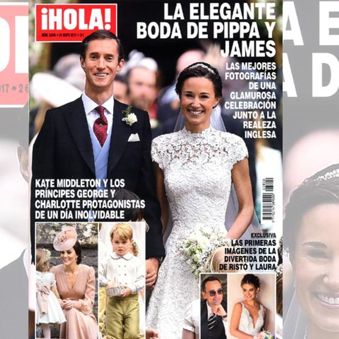 En ¡HOLA!, la elegante boda de Pippa Middleton y James Matthews