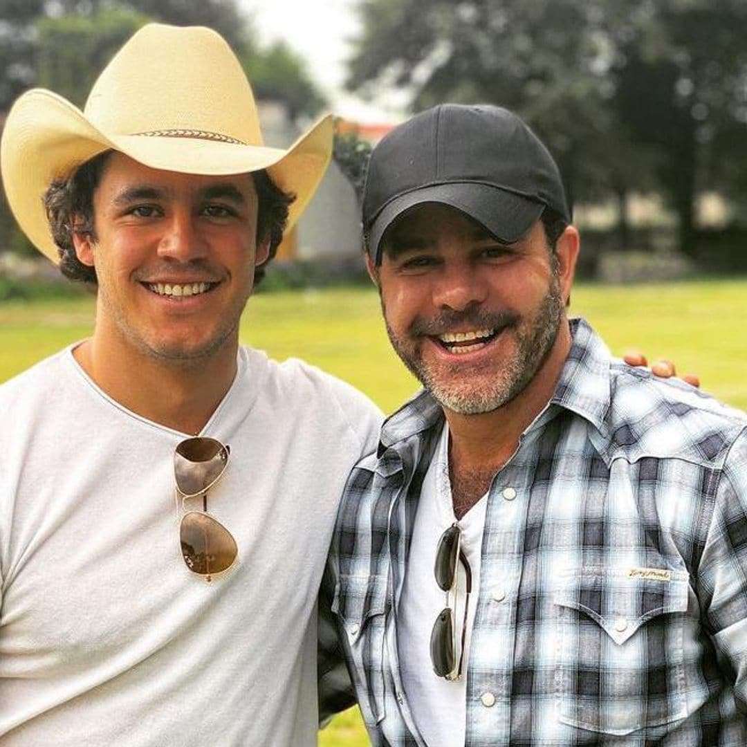 Conmovido hasta las lágrimas, Eduardo Capetillo le pide perdón a su hijo