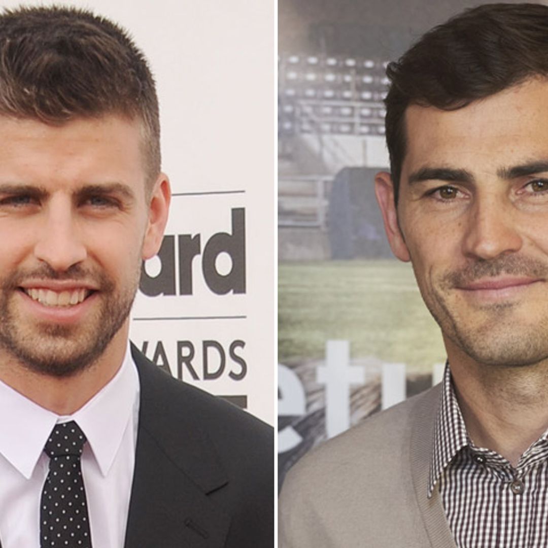 La divertida 'reprimenda' de Gerard Piqué a Iker Casillas por las entradas para un concierto de Shakira