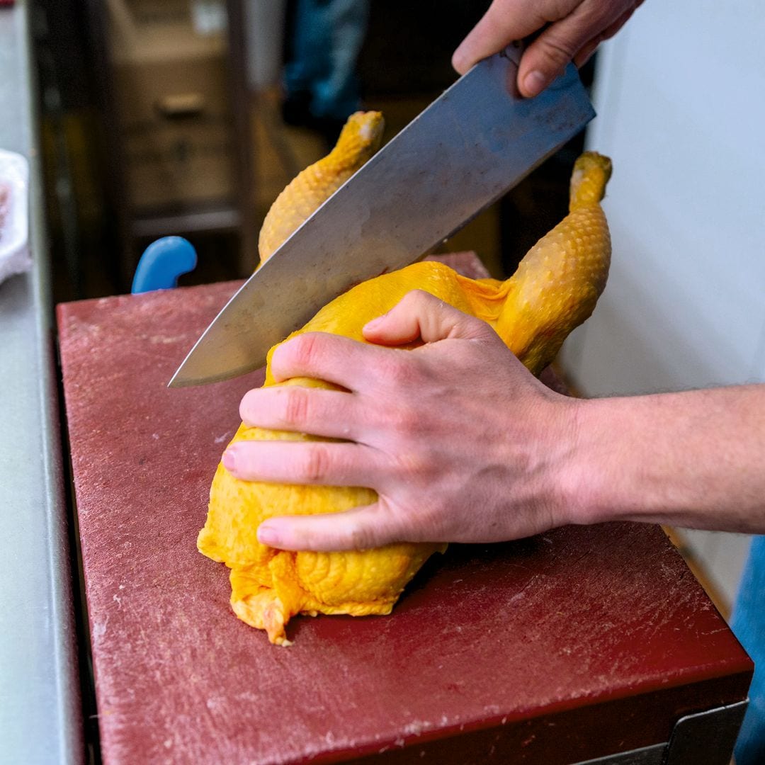 Pollo del Mercado de Chamberí en Madrid