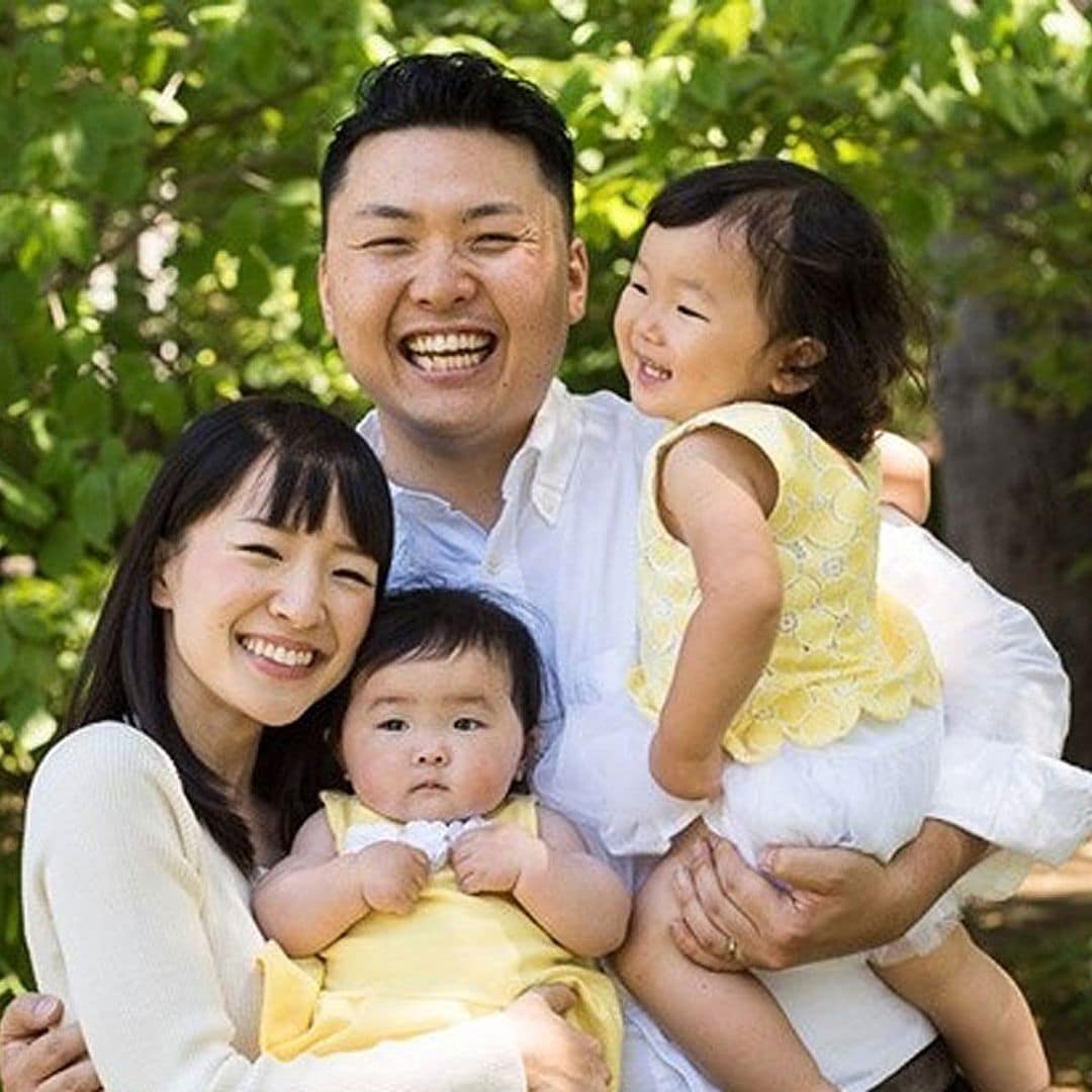 Así es la familia numerosa de Marie Kondo por la que ha renunciado a mantener su casa ordenada