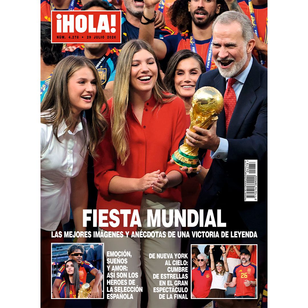 Un nuevo número de ¡HOLA! para la historia: de la fiesta mundial de España a las grandes exclusivas de la semana