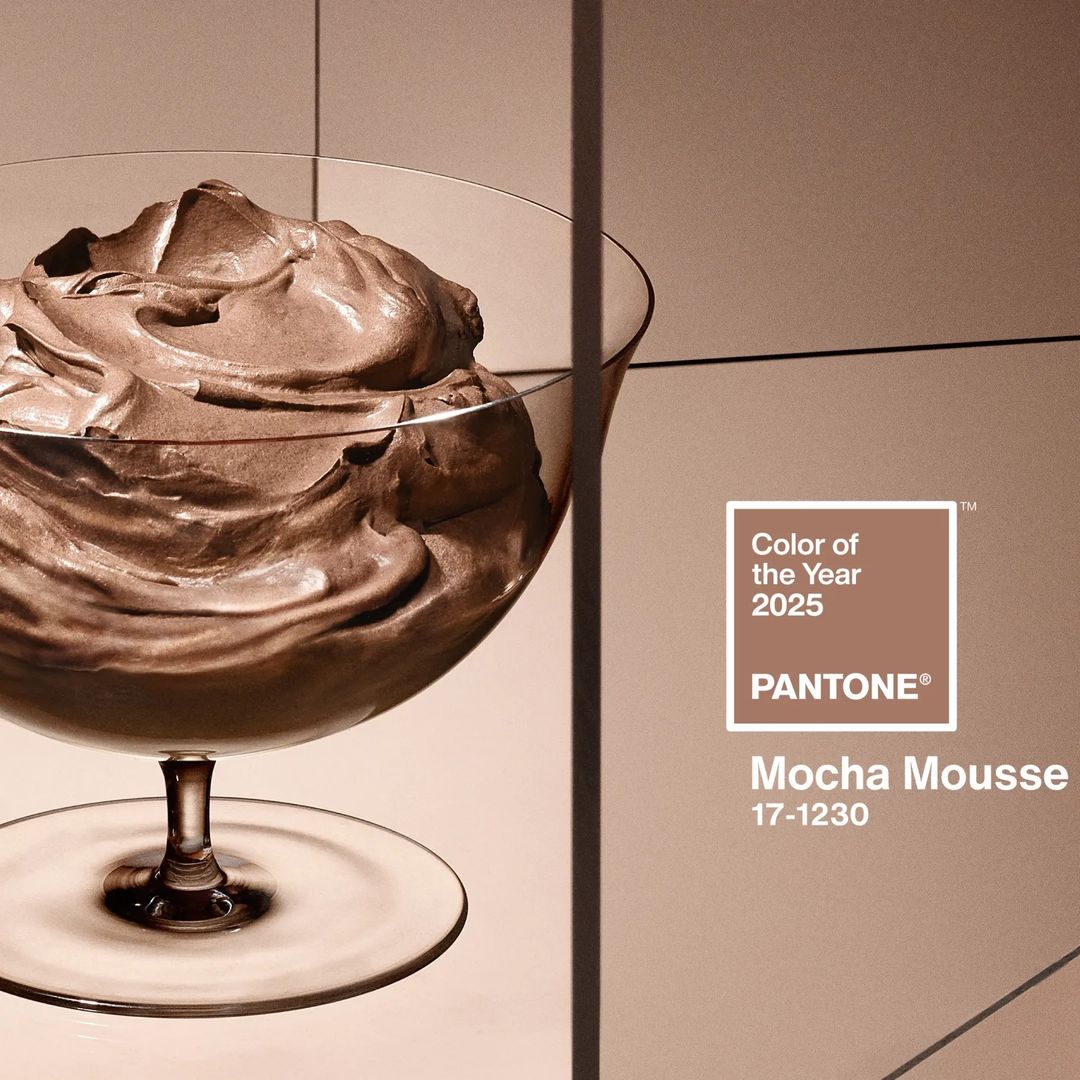 Color del año 2025 Mocha Mousse
