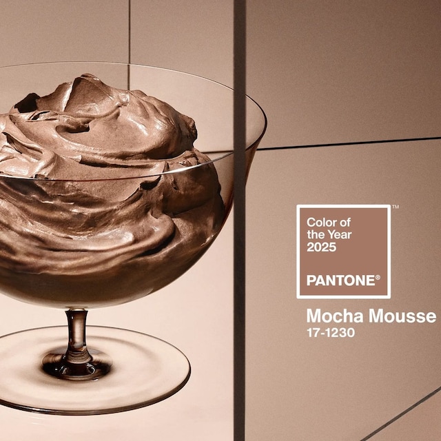 Color del año 2025 Mocha Mousse