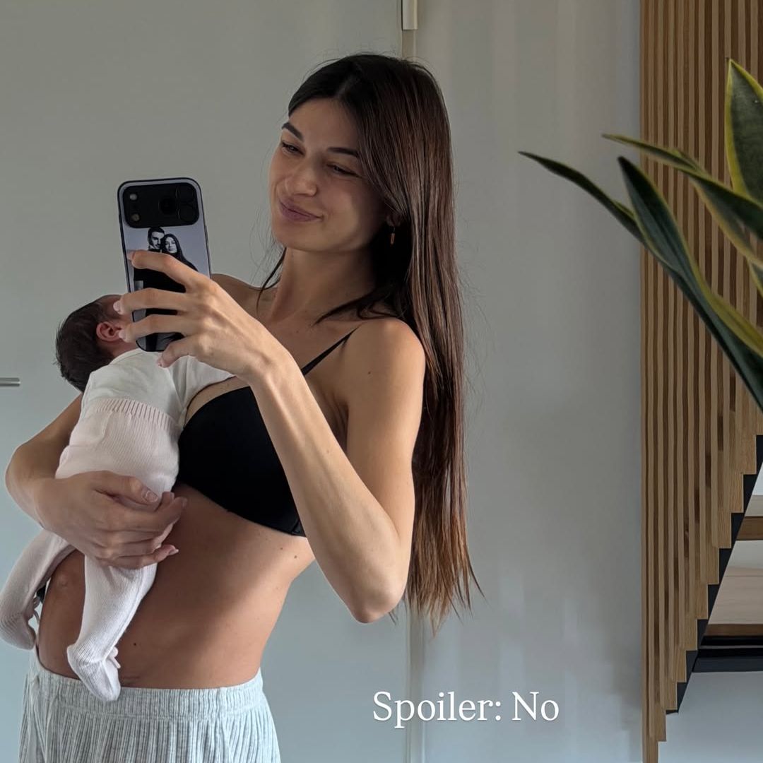 Estela Grande muestra con orgullo su cuerpo diez días después de dar a luz por cesárea: "Somos increíbles"