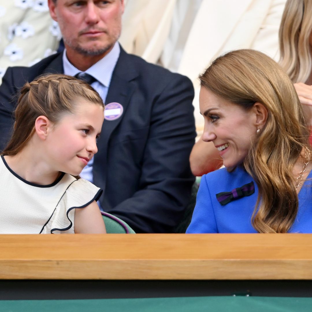 Los príncipes George y Charlotte brillan en la final de Wimbledon junto a Kate Middleton