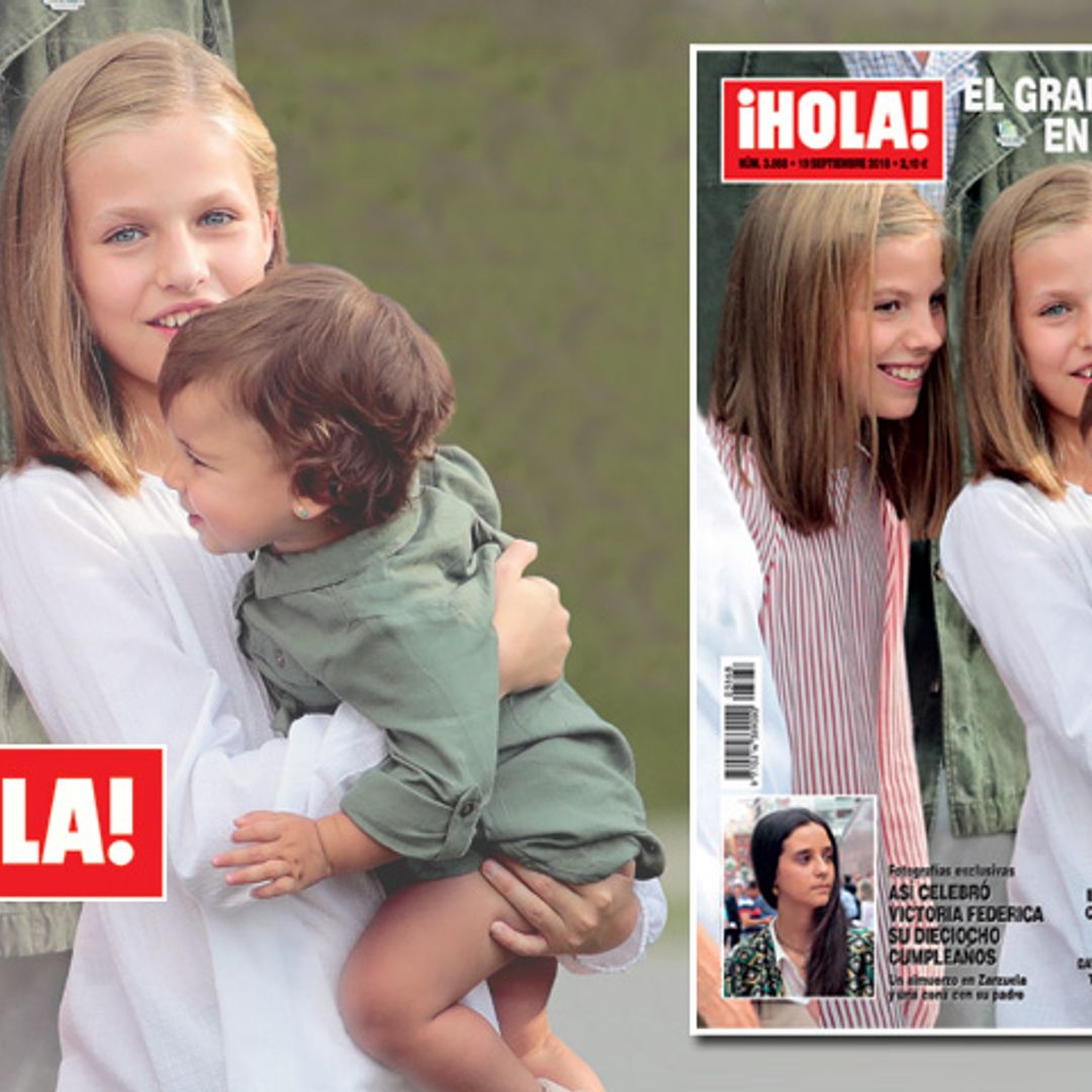 En ¡HOLA!, el gran día de Leonor en su debut como Princesa