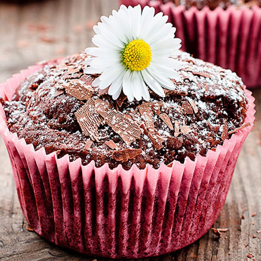 'Muffins' de centeno y chocolate