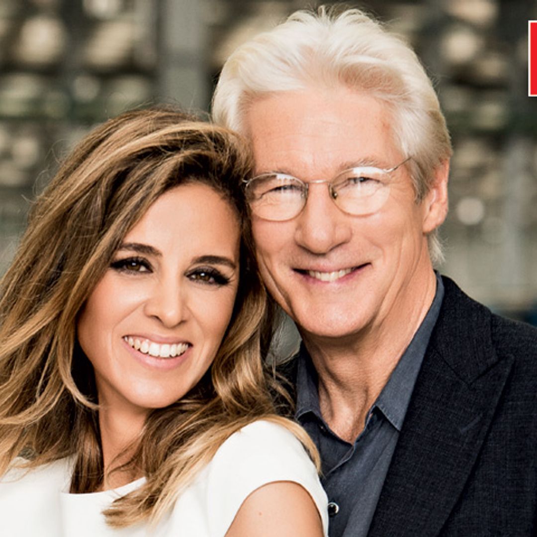 De esta bonita manera Richard y Alejandra Gere confirman que están esperando su primer hijo