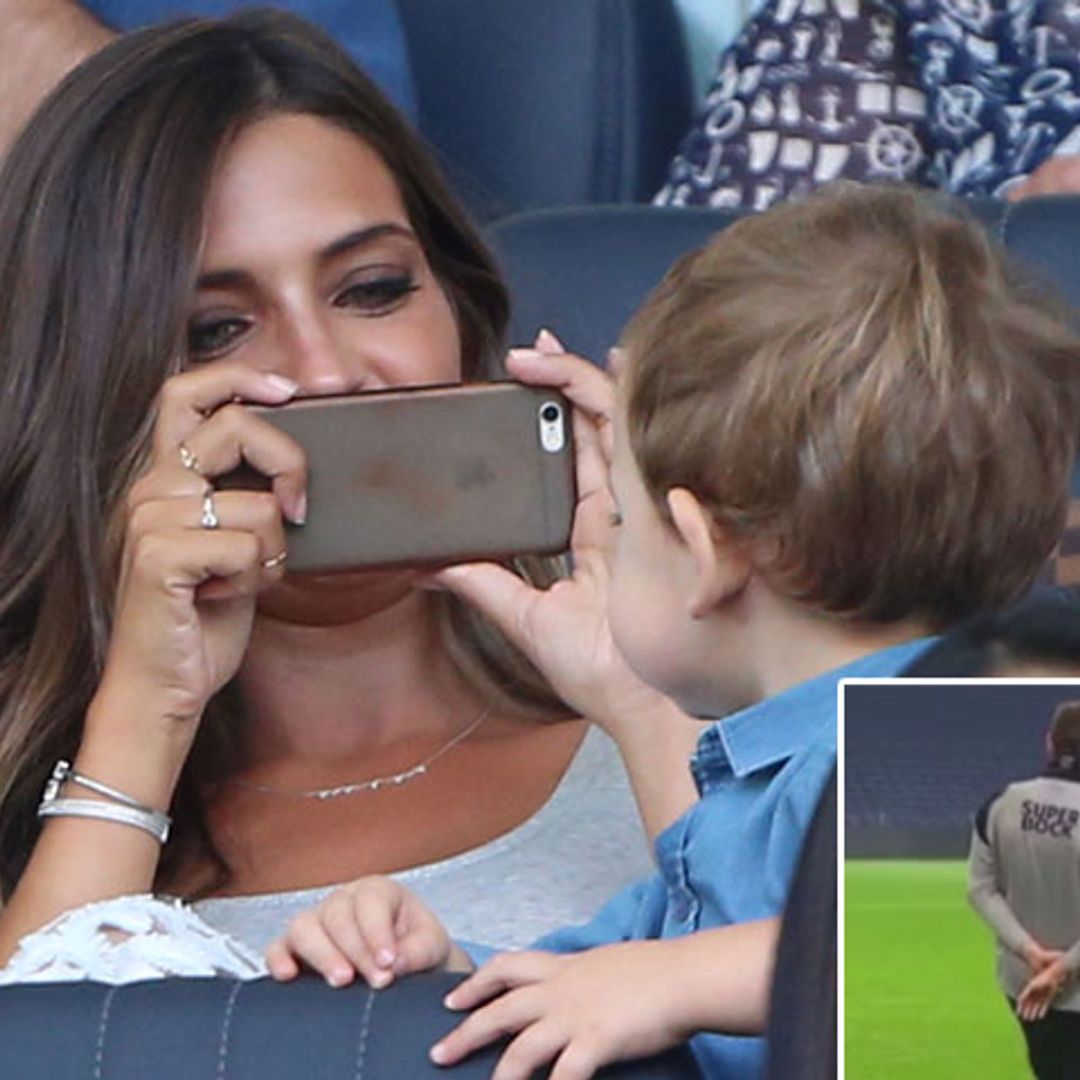 El pequeño Martín, ¿tras los pasos de su padre Iker Casillas?