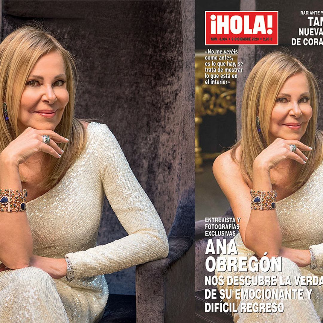Exclusiva en ¡HOLA!, Ana Obregón nos descubre la verdad de su emocionante y difícil regreso