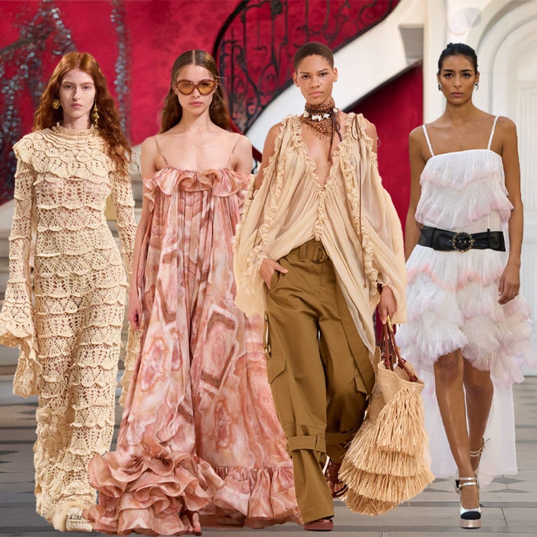 6 pistas para unirte a la tendencia boho sin caer en el intento, según la pasarela