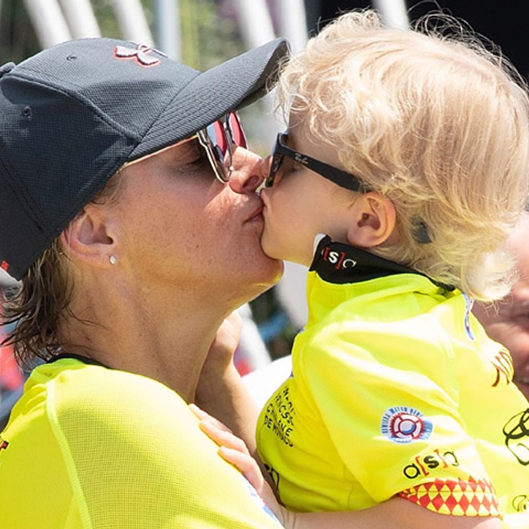 Charlene de Mónaco, todo amor con su hijo tras una competición de lo más original