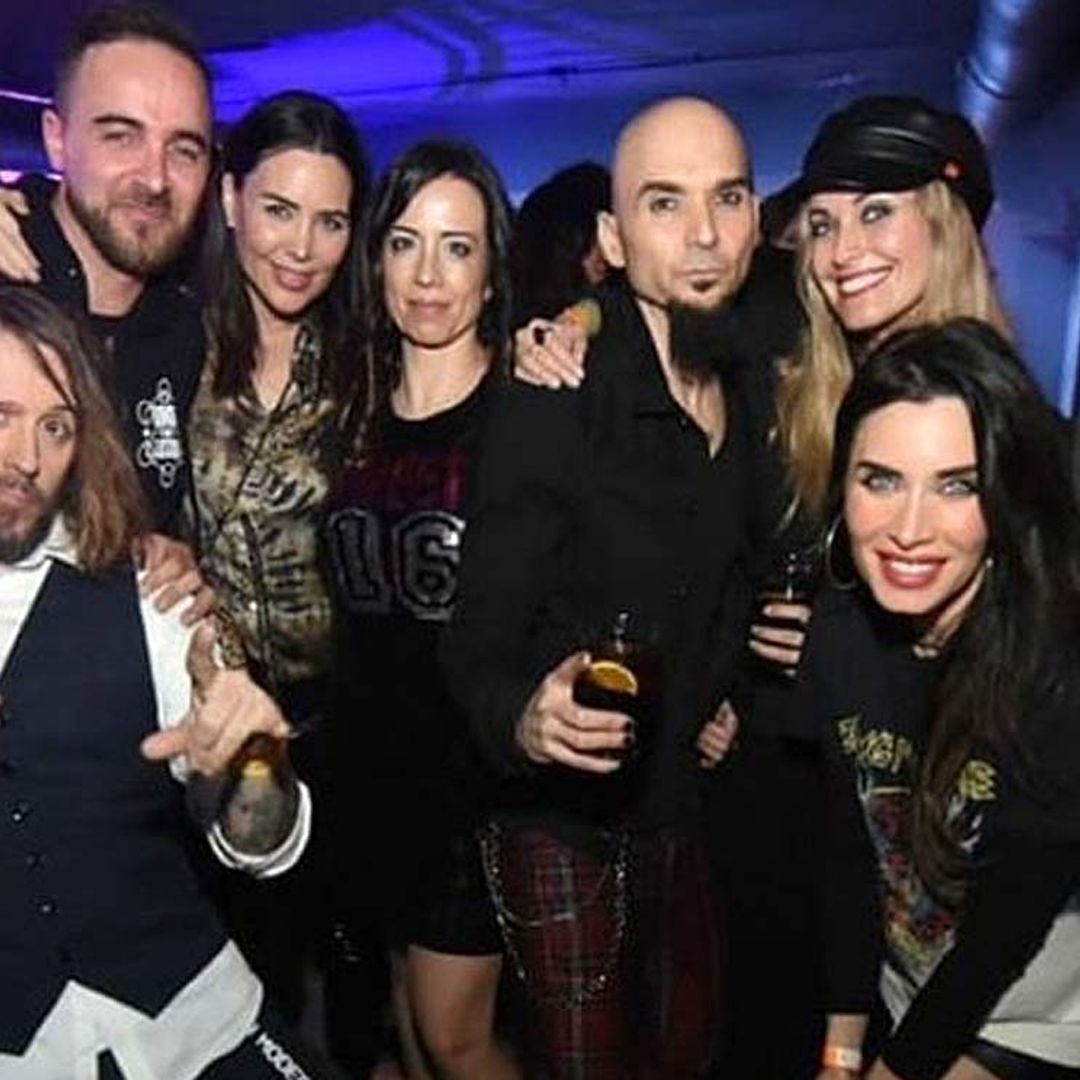 Pilar Rubio le pone 'rock and roll' a su cuarto embarazo en un concierto con amigos