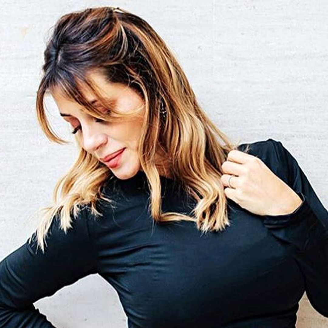 Elena Tablada convierte su embarazo en puro arte con una original creación