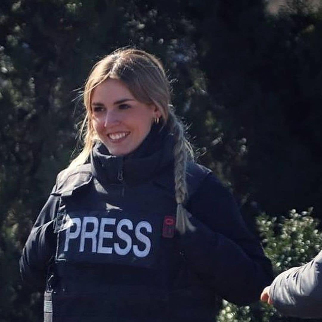 Laura de Chiclana, la joven periodista premiada por su labor en Ucrania y que ahora es corresponsal en Israel