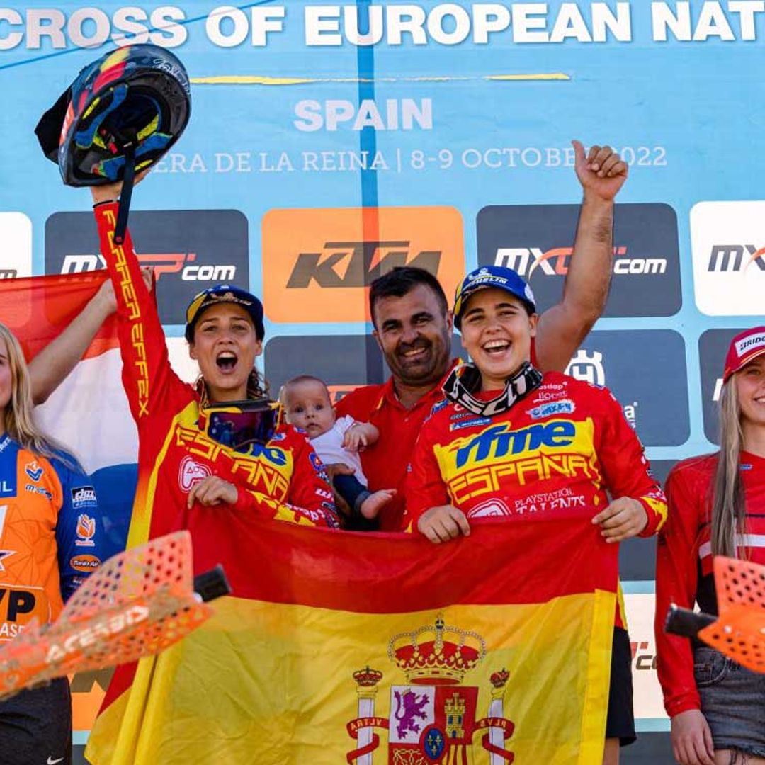 Daniela Guillén y Gabriela Seisdedos, de 16 y 28 años, hacen historia en el motocross femenino