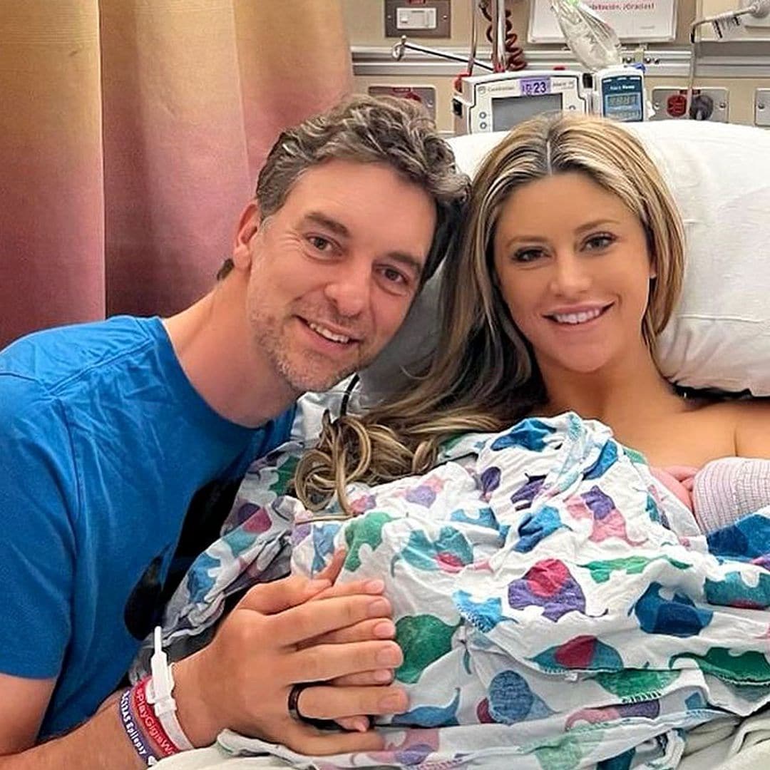 Así ha sido el emotivo encuentro de la hija de Pau Gasol y Cat McDonnell con su hermanito recién nacido