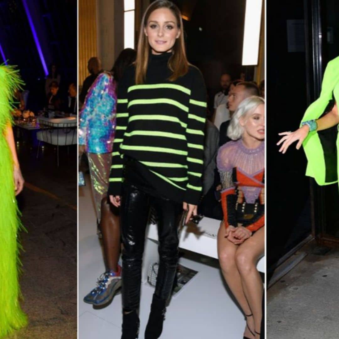 'Neon green’, el color que cautiva a las celebridades