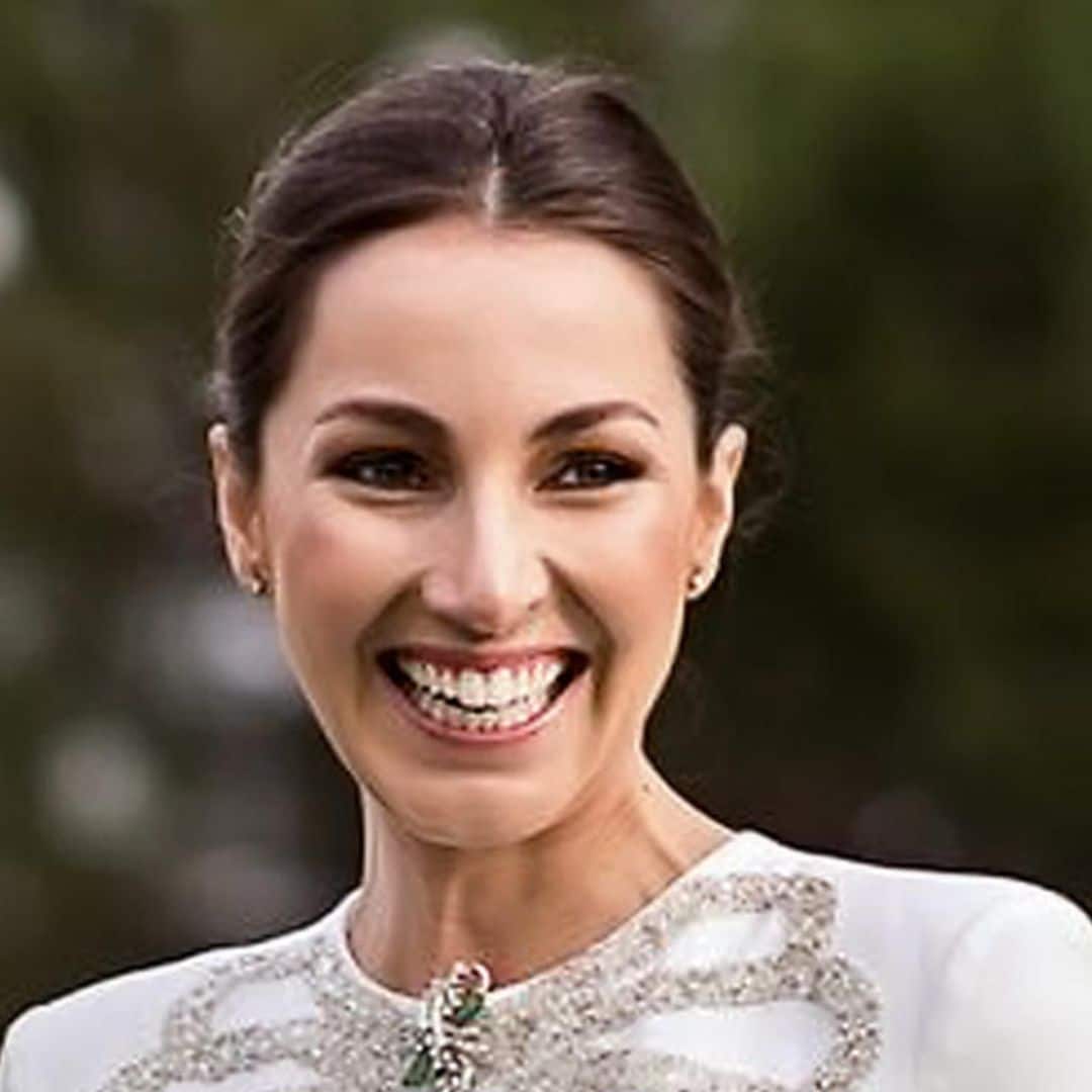 Primicia: Alejandra Romero, duquesa de Suárez, da a luz a su primera hija