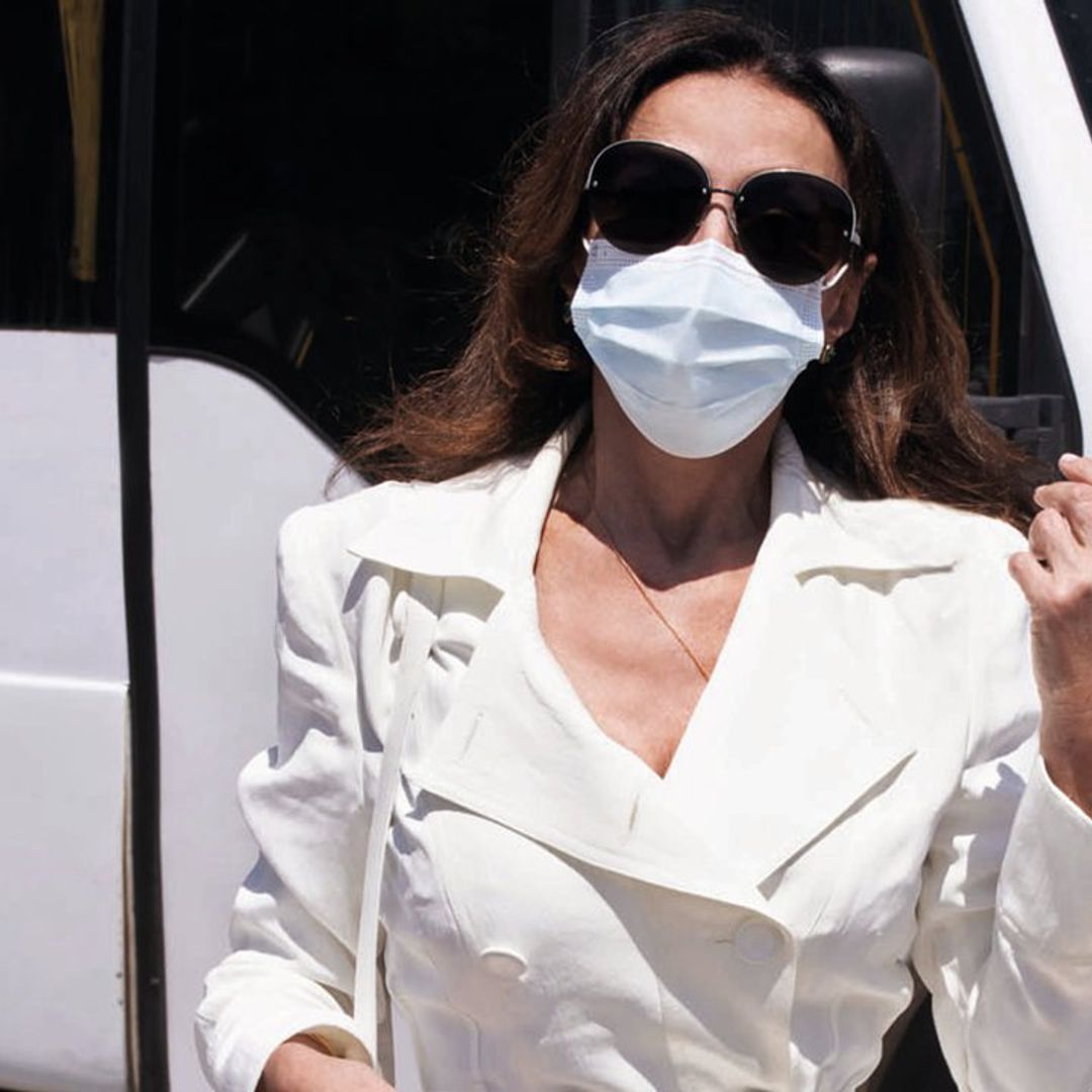 Esther Koplowitz, emocionada en la Primera Comunión de su nieto Ernesto