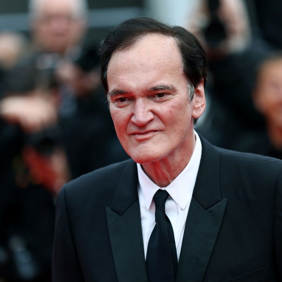 Quentin Tarantino en una alfombra roja
