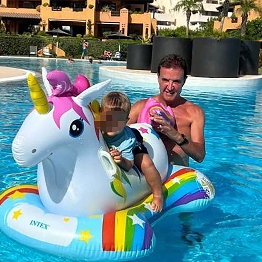 José Ramón de la Morena, en su verano más feliz tras el drama que estuvo a punto de vivir con su hijo