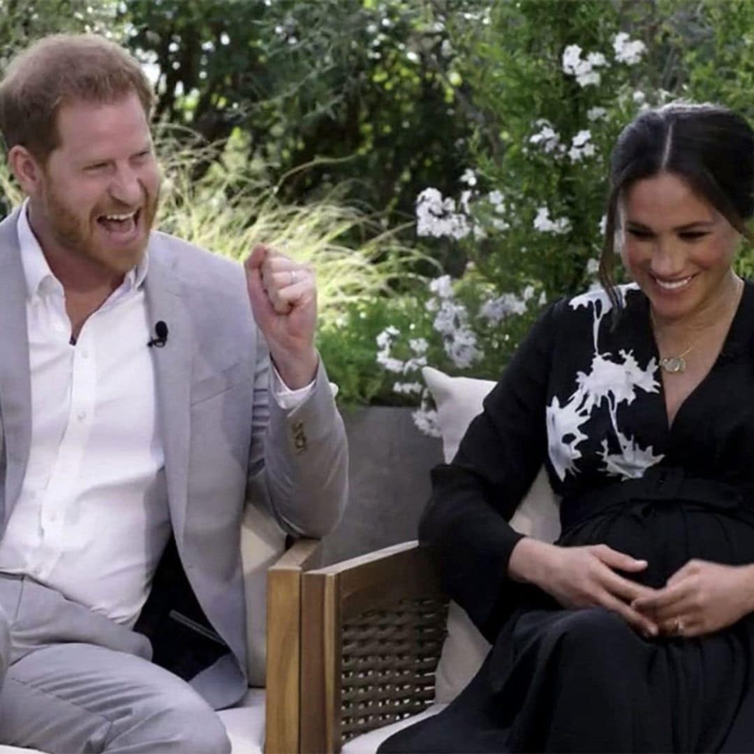El príncipe Harry y Meghan Markle anuncian que el bebé que esperan es...