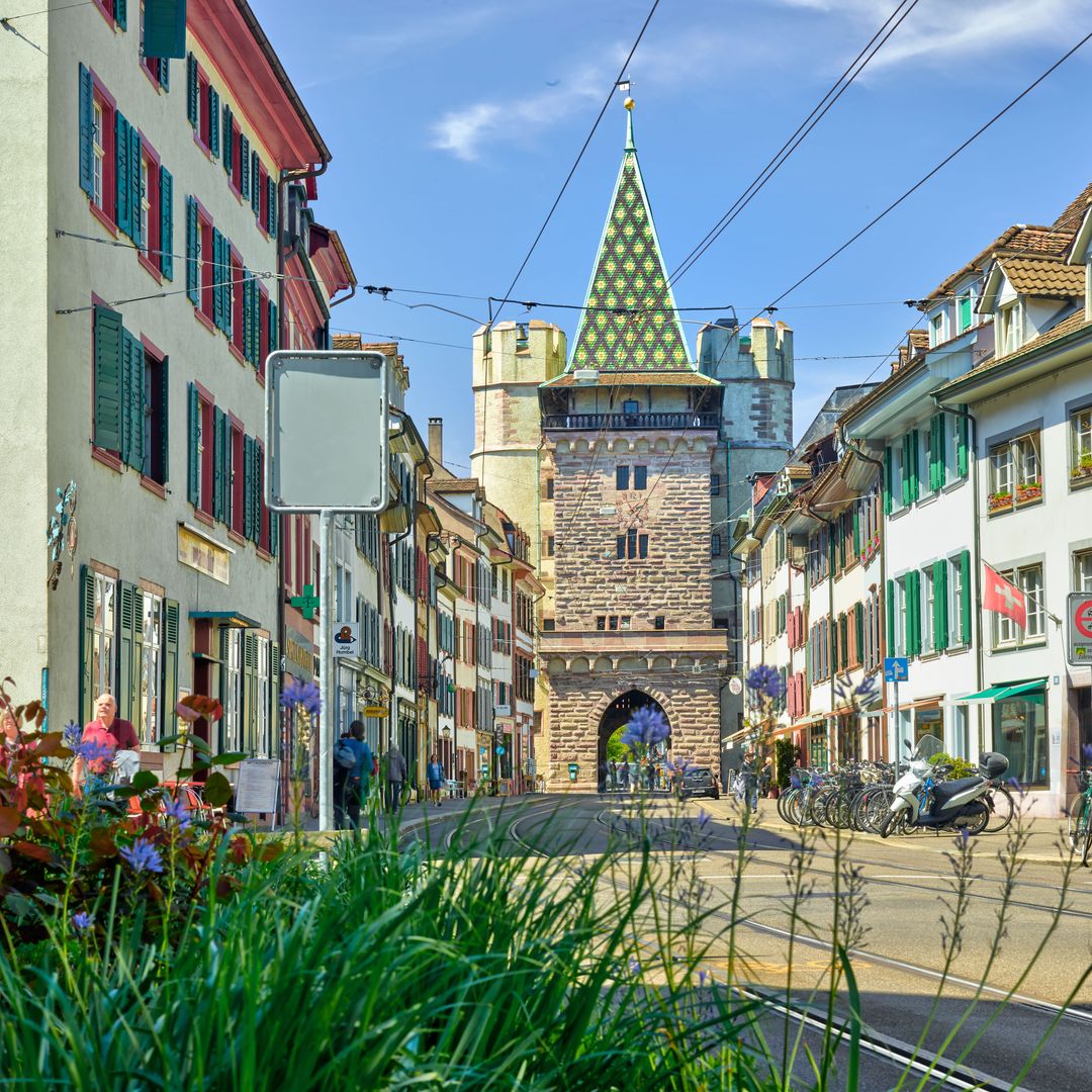 Puerta Spalentor, Basilea, Suiza