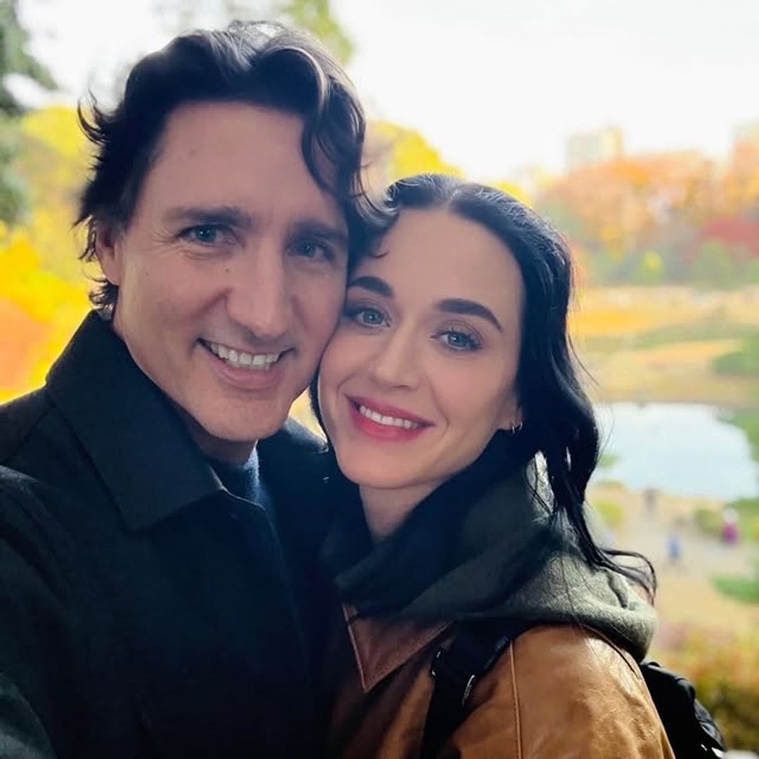 Katy Perry comparte su primera foto junto a Justin Trudeau y en redes sociales