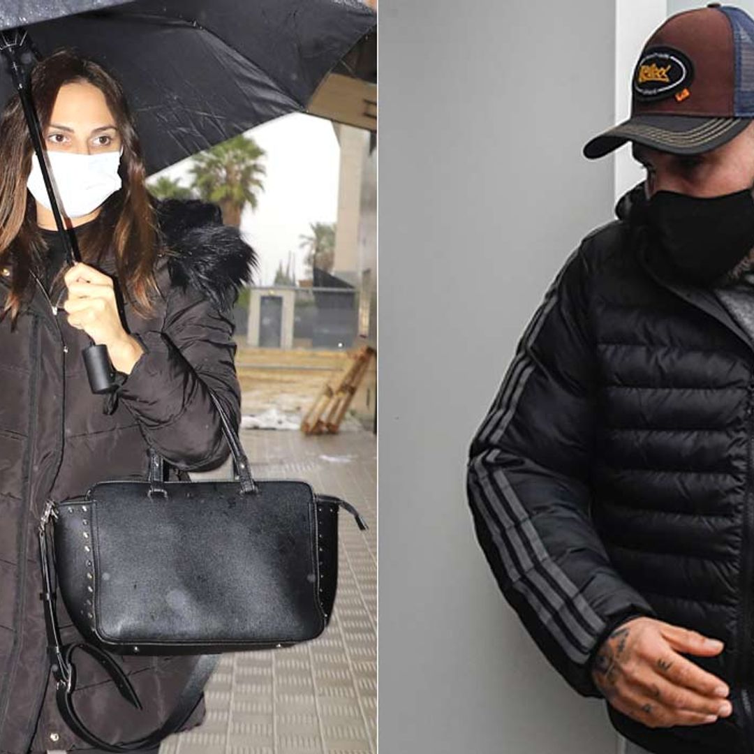 Kiko Rivera arropa a Irene Rosales en el velatorio de su padre