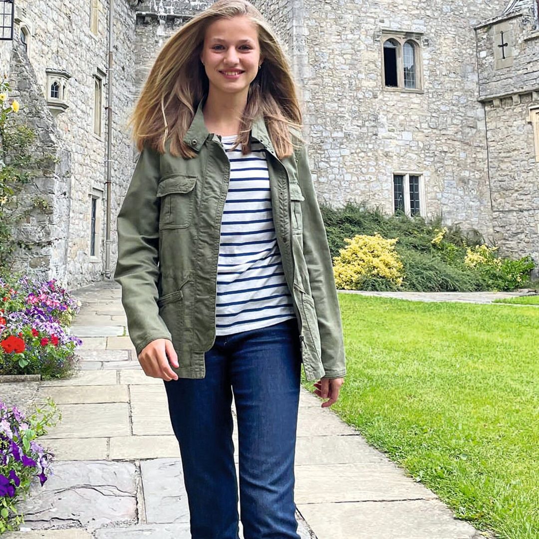Los cien días de la princesa Leonor en un castillo